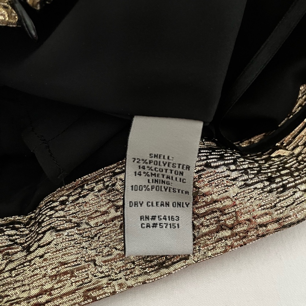Eliza J Midi Bronze A-Line Skirt with Pockets - Picture 6 of 12